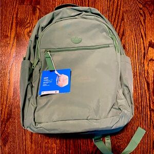 NWT Adidas Originals Green Backpack